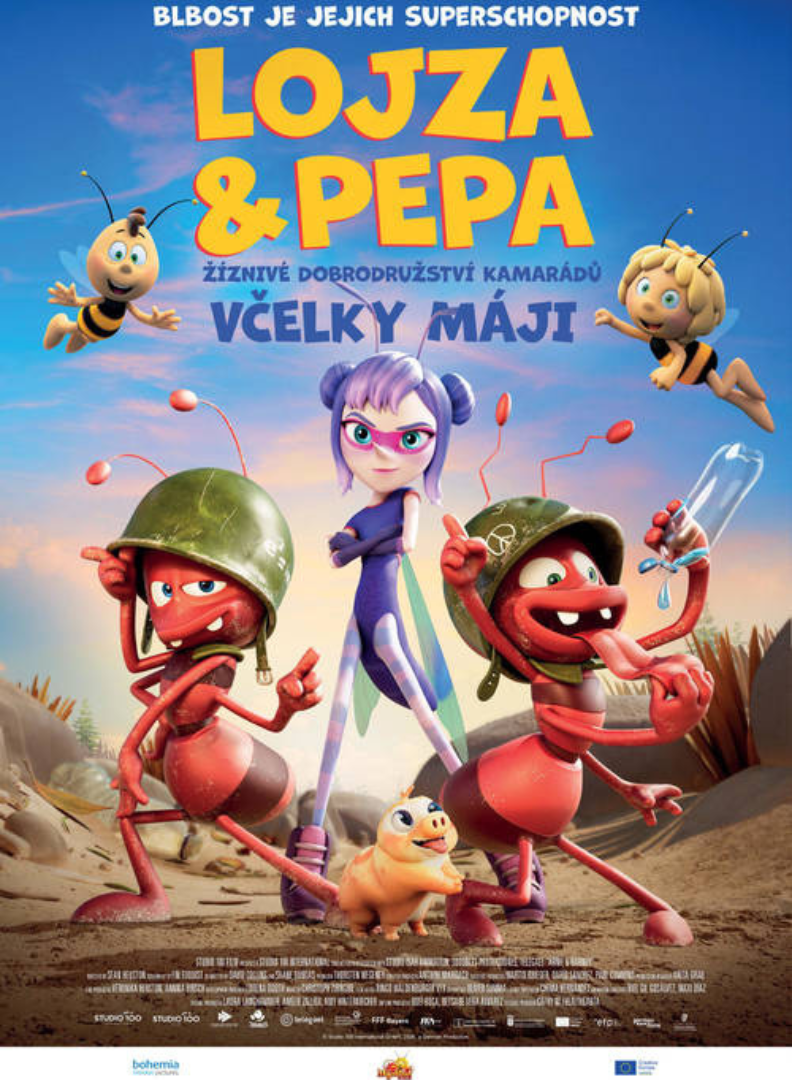 Lojza a Pepa: Žiznivé Dobrodružství Kamarádů Včelky Máji